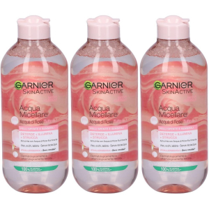 Acquista Online garnier acqua micellare illuminante di rose 3x400 ml e Cerca il miglior prezzo