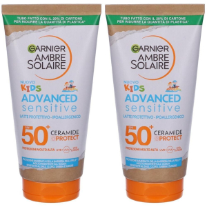 Acquista Online garnier ambre solaire advanced sensitive kids ceramide protect latte p e Cerca il miglior prezzo