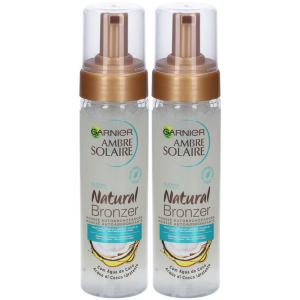 Acquista Online garnier ambre solaire natural bronzer mousse autoabbronzante set da 2 e Cerca il miglior prezzo