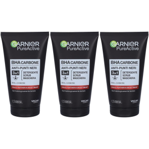 Acquista Online garnier charcoal gel 3in1 3x150 ml e Cerca il miglior prezzo