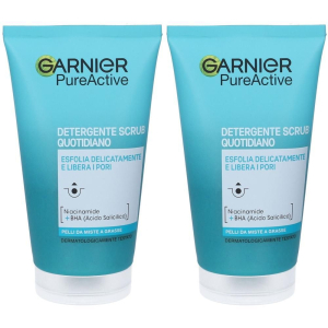 Acquista Online garnier esfoliante pure active, texture in gel 2x150 ml e Cerca il miglior prezzo