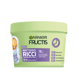 Acquista Online garnier fructis metodo ricci maschera 370 ml idratazione per ricci definiti e Cerca il miglior prezzo