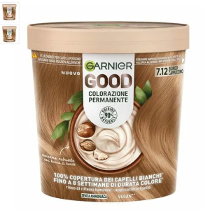 Acquista Online garnier good - colorazione permanente senza ammoniaca , biondo cappuccino 7,12 e Cerca il miglior prezzo