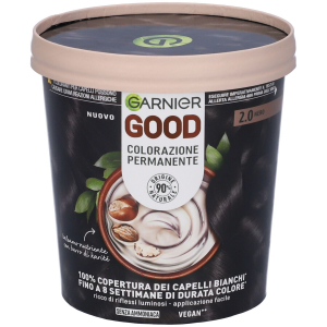Acquista Online garnier good - colorazione permanente senza ammoniaca ,  nero 02 e Cerca il miglior prezzo