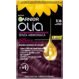 Acquista Online garnier olia colorazione permanente 3.16 violino profondo e Cerca il miglior prezzo