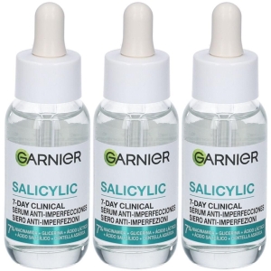 Acquista Online Garnier pure active siero viso salicylic anti-imperfezioni 3x30 ml e Cerca il miglior prezzo