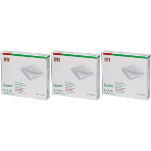 Acquista Online garza compressa idrofila gazin 5x5cm 5buste x 2 pezzi 10 st e Cerca il miglior prezzo