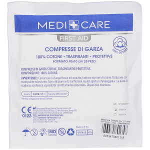 Acquista Online garza cotone 10x10 cm 25 pezzi 4x25 st e Cerca il miglior prezzo
