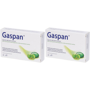 Acquista Online gaspan capsule molli gastroresistenti set da 2 2x28 pz morbide e Cerca il miglior prezzo