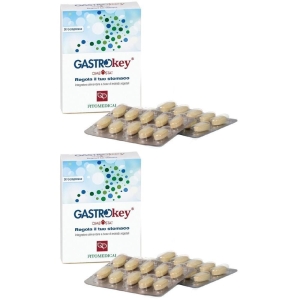 Acquista Online gastrokey omeostat 30 compresse 2x30 pz e Cerca il miglior prezzo