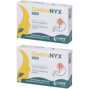Acquista Online gastronyx plus 30 compresse orosolubili 2x15 g e Cerca il miglior prezzo