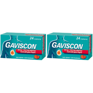Acquista Online gaviscon® 24 compresse masticabili fragola set da 2 2x24 pz e Cerca il miglior prezzo