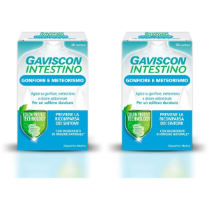 Acquista Online gaviscon intestino gonfiore e meteorismo capsule set da 2 2x1 pz capsu e Cerca il miglior prezzo