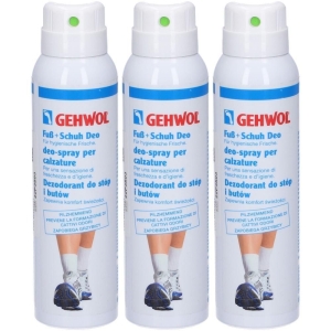Acquista Online Gehwol deo spray per calzature 150 ml 3x150 ml deodorante e Cerca il miglior prezzo