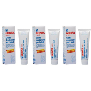 Acquista Online gehwol med crema deodorante per i piedi 75 ml 3x75 ml piedi e Cerca il miglior prezzo