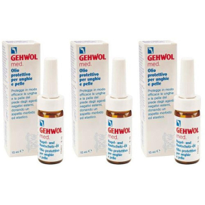 Acquista Online gehwol oil protezione unghie 15ml 3x15 ml olio e Cerca il miglior prezzo
