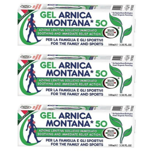 Acquista Online gel arnica montana 50% 100 ml 3x100 ml e Cerca il miglior prezzo