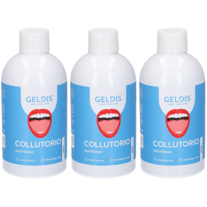 Acquista Online geldis collutorio quotidiano alla menta dolce 500 ml 3x500 e Cerca il miglior prezzo
