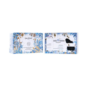 Gelenic cofanetto di natale 2023 viso antietà - ophycée emulsione anti-rughe 50 ml + huile de beaute nutriente 30 ml + gua sha