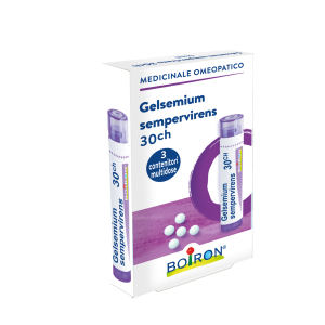 Gelsemium sempervirens (boiron)*80 granuli 30 ch 3 contenitori multidose 4g