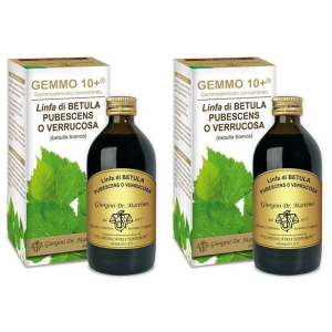 Acquista Online gemmo 10+ betulla b linfa 200 ml liquido analcolico 2x200 ml gocce ora e Cerca il miglior prezzo