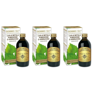 Acquista Online gemmo 10+ betulla b linfa 200 ml liquido analcolico 3x200 ml gocce ora e Cerca il miglior prezzo