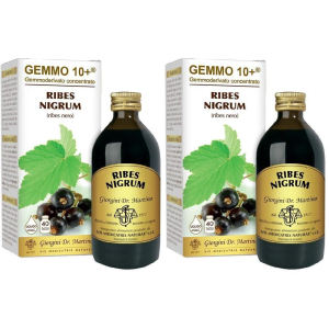 Acquista Online gemmo 10+ ribes nero 200 ml liquido analcolico 2x200 ml soluzione oral e Cerca il miglior prezzo