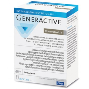 generactive resveratrolo+30 capsule bugiardino cod: 941833206 