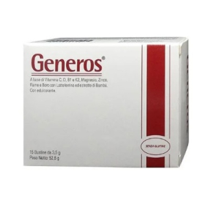 generos 15 bustine bugiardino cod: 974844159 