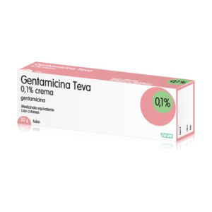 gentamicina teva crema 30g 0,1% bugiardino cod: 036257020 