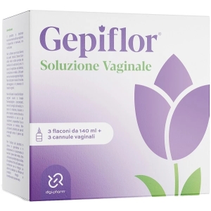 Acquista Online Gepiflor soluzione vaginale 3 flaconi 140 ml e Cerca il miglior prezzo