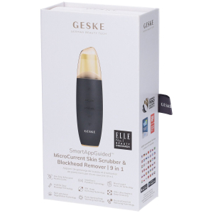 Acquista Online geske microcurrent skin scrubber & blackhead remover | 9 in 1 grigio e Cerca il miglior prezzo