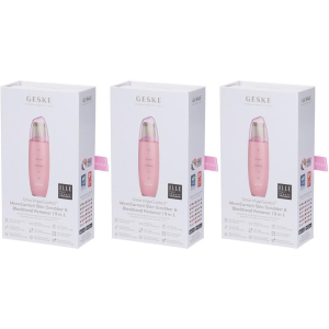 Acquista Online geske microcurrent skin scrubber & blackhead remover | 9 in 1 rosa 3x1 e Cerca il miglior prezzo