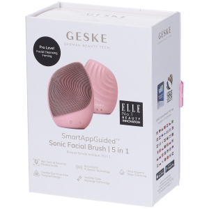 Acquista Online geske sonic facial brush | 5 in 1 rosa pz altro e Cerca il miglior prezzo