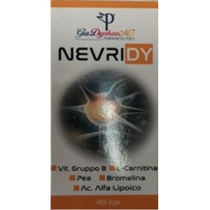 Giadipharma farmaceutici nevridy integratore alimentare per sistema nervoso 40 compresse