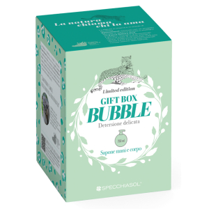 Gift box bubble sapone mani e corpo 750ml