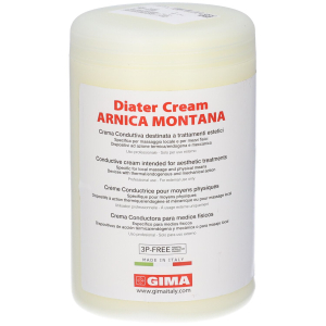 Gima crema conduttiva diater arnica 1000 ml per la pelle