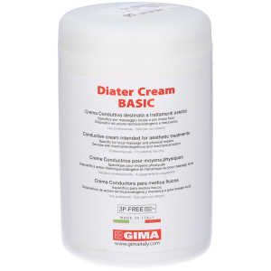 Gima crema conduttiva diater base 1000 ml per la pelle