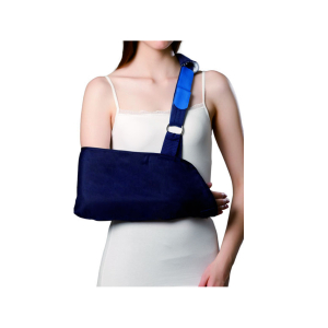 Acquista Online gima reggibraccio in stoffa blu taglia l supporto comodo e traspirante e Cerca il miglior prezzo