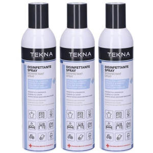 Acquista Online gima tekna disinfettante spray 3x400 ml e Cerca il miglior prezzo