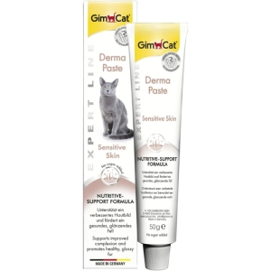 Acquista Online Gimcat derma paste  nutritive formula - pasta complementare per cute e pelo del gatto 50 gr e Cerca il miglior prezzo