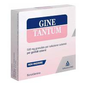 ginetantum granulato - soluzione cutanea per bugiardino cod: 023399013 