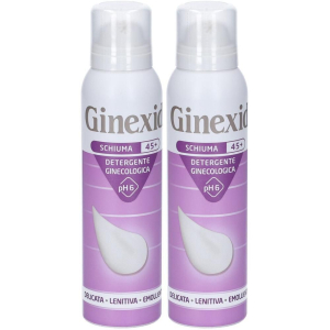 Acquista Online ginexid 45+ schiuma detergente ginecologica 2x150 ml e Cerca il miglior prezzo