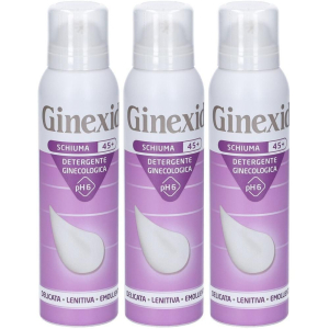 Acquista Online ginexid 45+ schiuma detergente ginecologica 3x150 ml e Cerca il miglior prezzo