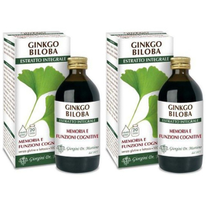 Acquista Online ginkgo biloba estratto integrale 200 ml 2x200 ml soluzione orale e Cerca il miglior prezzo