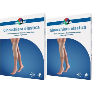 Acquista Online ginocchiera elastica master-aid sport taglia 4 41/44cm 2x1 pz bendaggi e Cerca il miglior prezzo