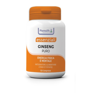 Ginseng puro integratore per energia fisica e mentale 120 compresse