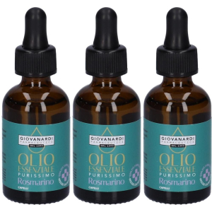 Acquista Online giovanardi farmaceutici olio essenziale purissimo rosmarino 3x30 ml e Cerca il miglior prezzo