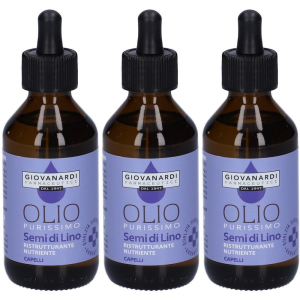 Acquista Online giovanardi farmaceutici olio purissimo di semi lino 3x100 ml e Cerca il miglior prezzo