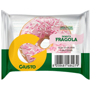Acquista Online giusto - donuts fragola senza glutine confezione 35 gr e Cerca il miglior prezzo